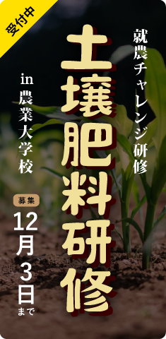土壌肥料研修